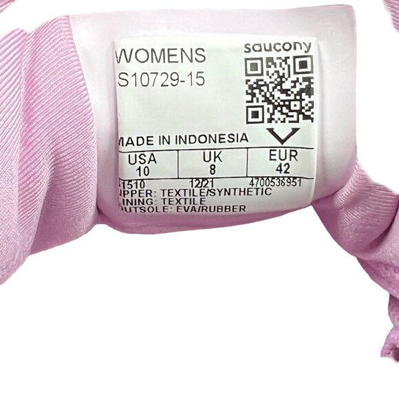 Saucony Ride 15 Alloy Quartz Running Shoes S10729-15 Women's Size 10 - Picture 12 of 12